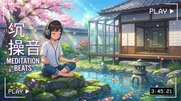 大象传媒日式庭院生活视频